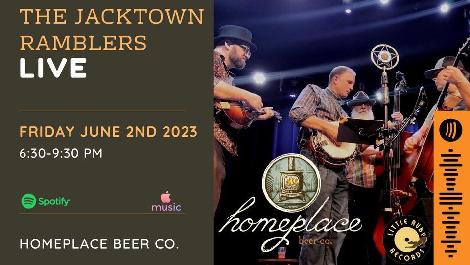 The JackTown Ramblers Live at Homeplace Beer Co. | Homeplace Beer ...