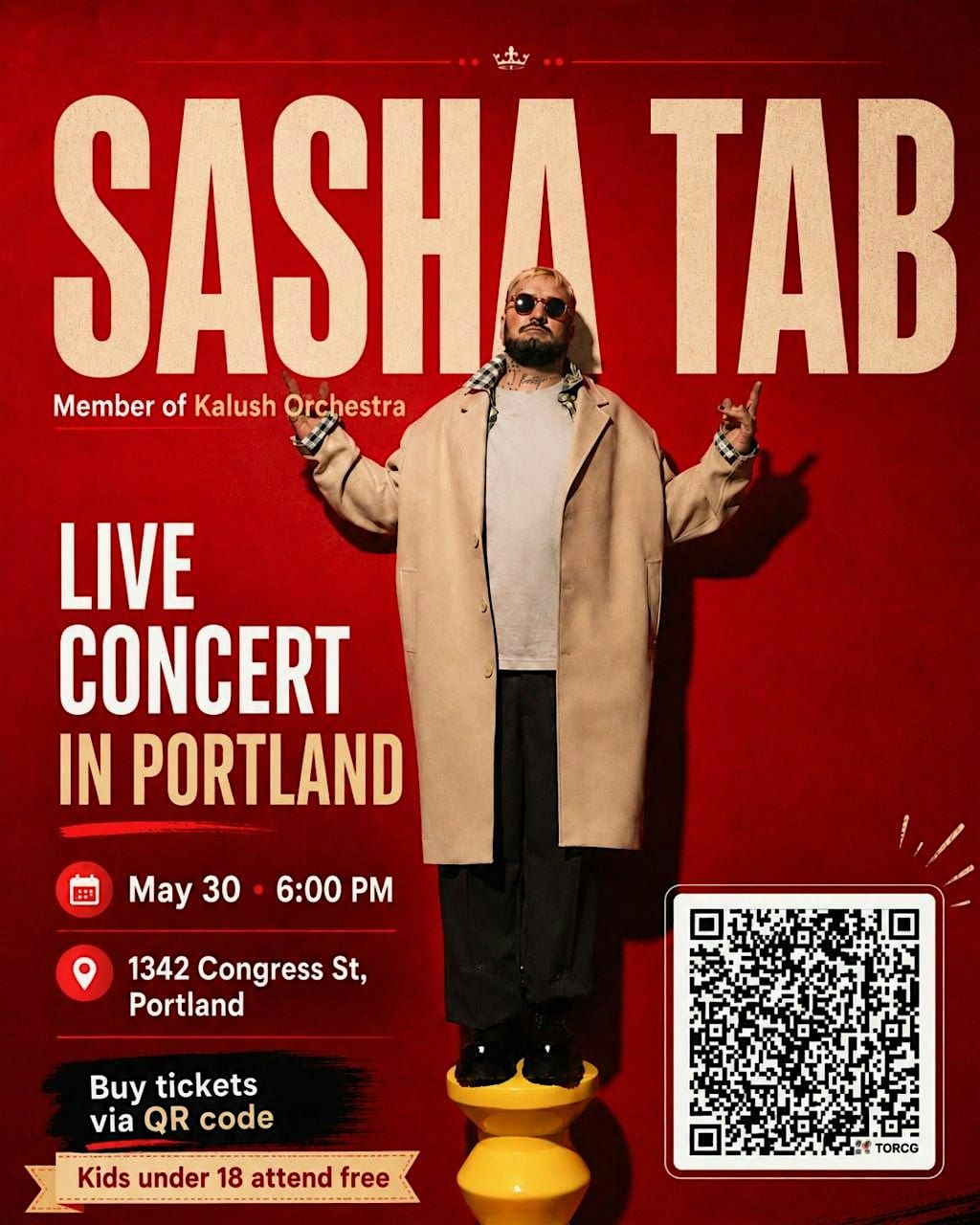 Sasha Tab (Kalush Orchestra) Concert!