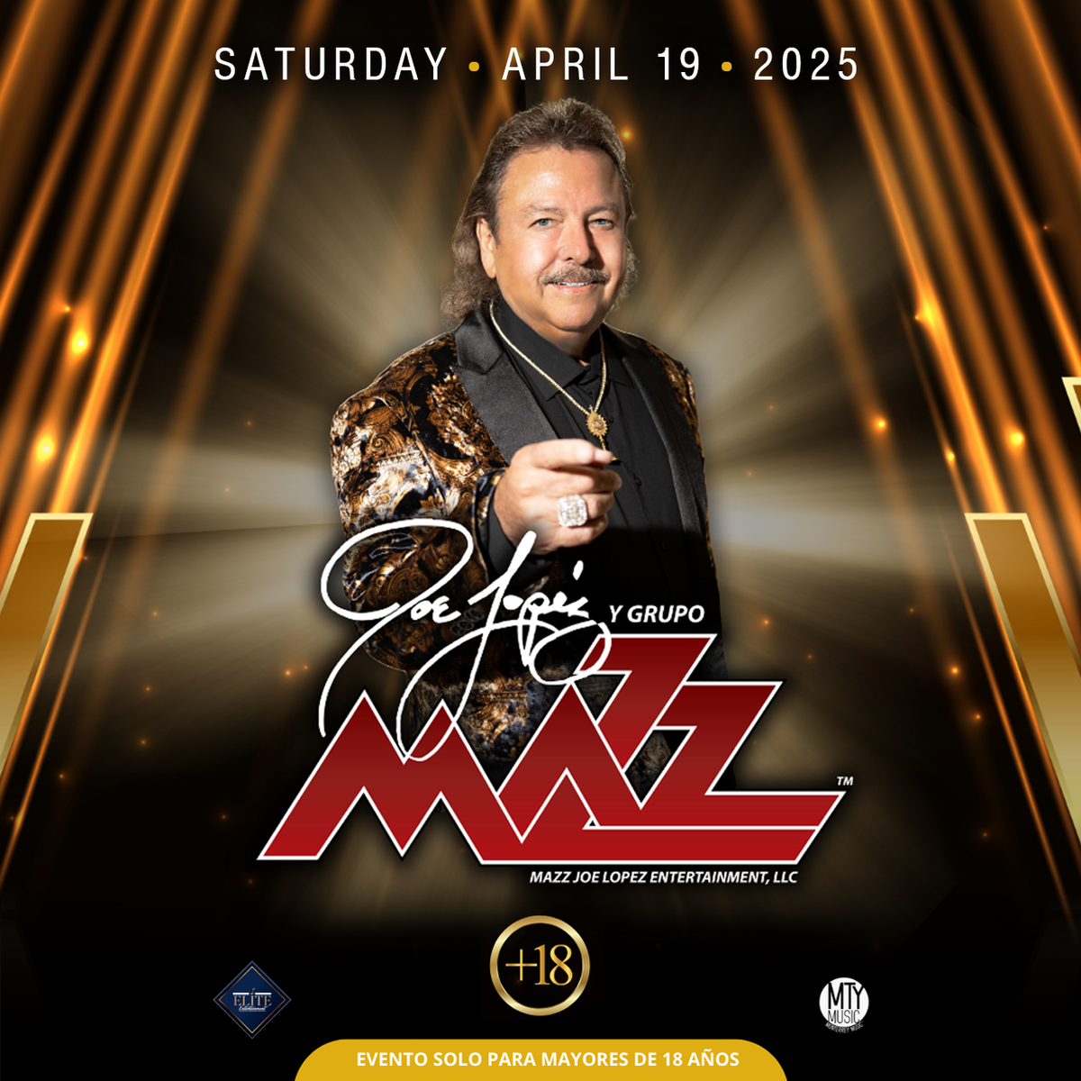 Joe Lopez y Grupo Mazz at McAllen Performing Arts Center