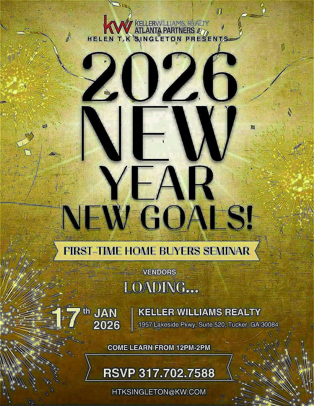 New Year, New Goals, New Home: A First-Time Home Buyers Seminar