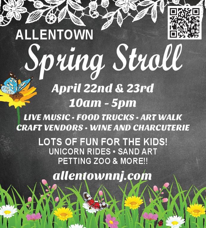 Allentown NJ Spring Stroll 2023 Allentown NJ April 22, 2023