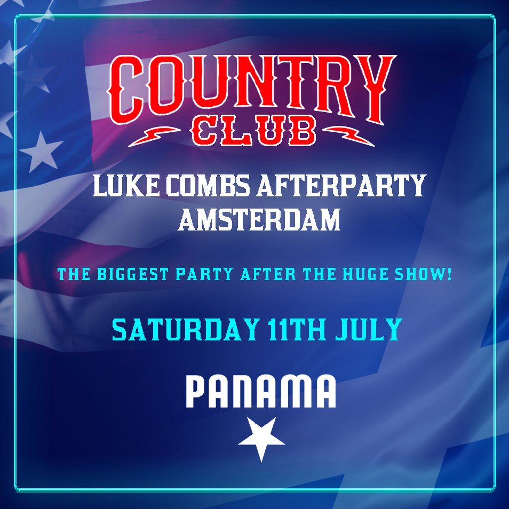 Country Club - Luke Combs Amsterdam Afterparty