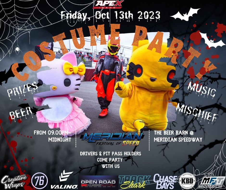 Meridian Festival of Speed Costume Party at Meridian Speedway