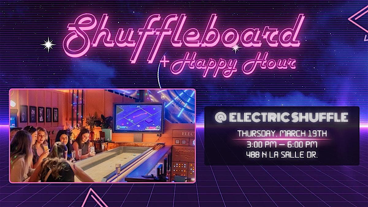 Shuffleboard Event Shuffleboard + Happy Hour Social in River North | WFH & Young ...