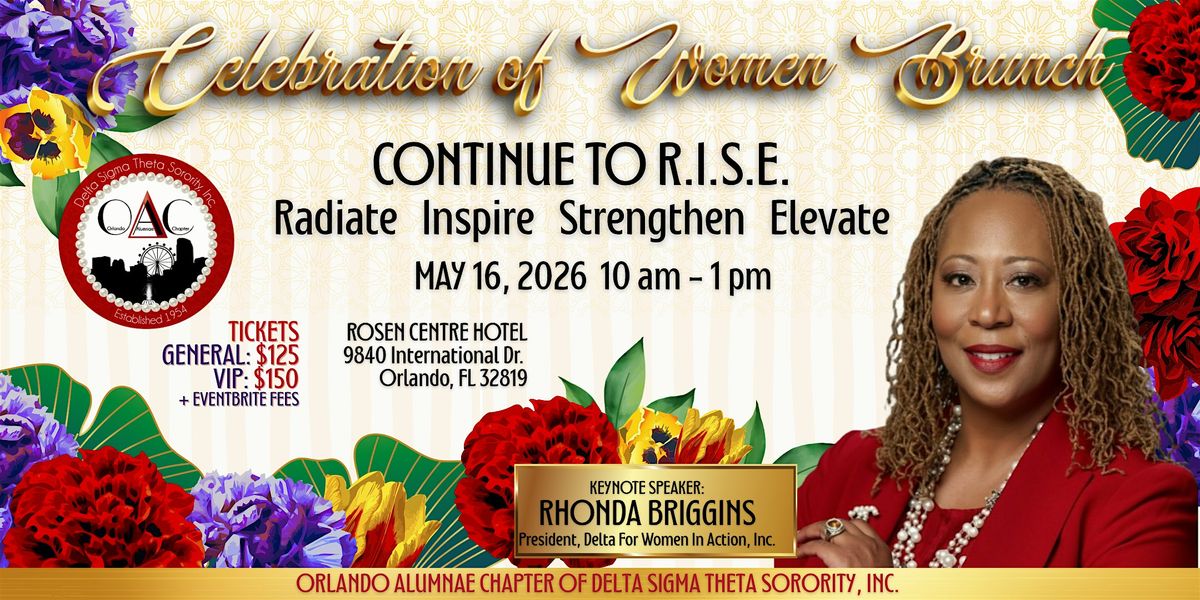 Celebration of Women Brunch 2026| Continue to R.I.S.E!