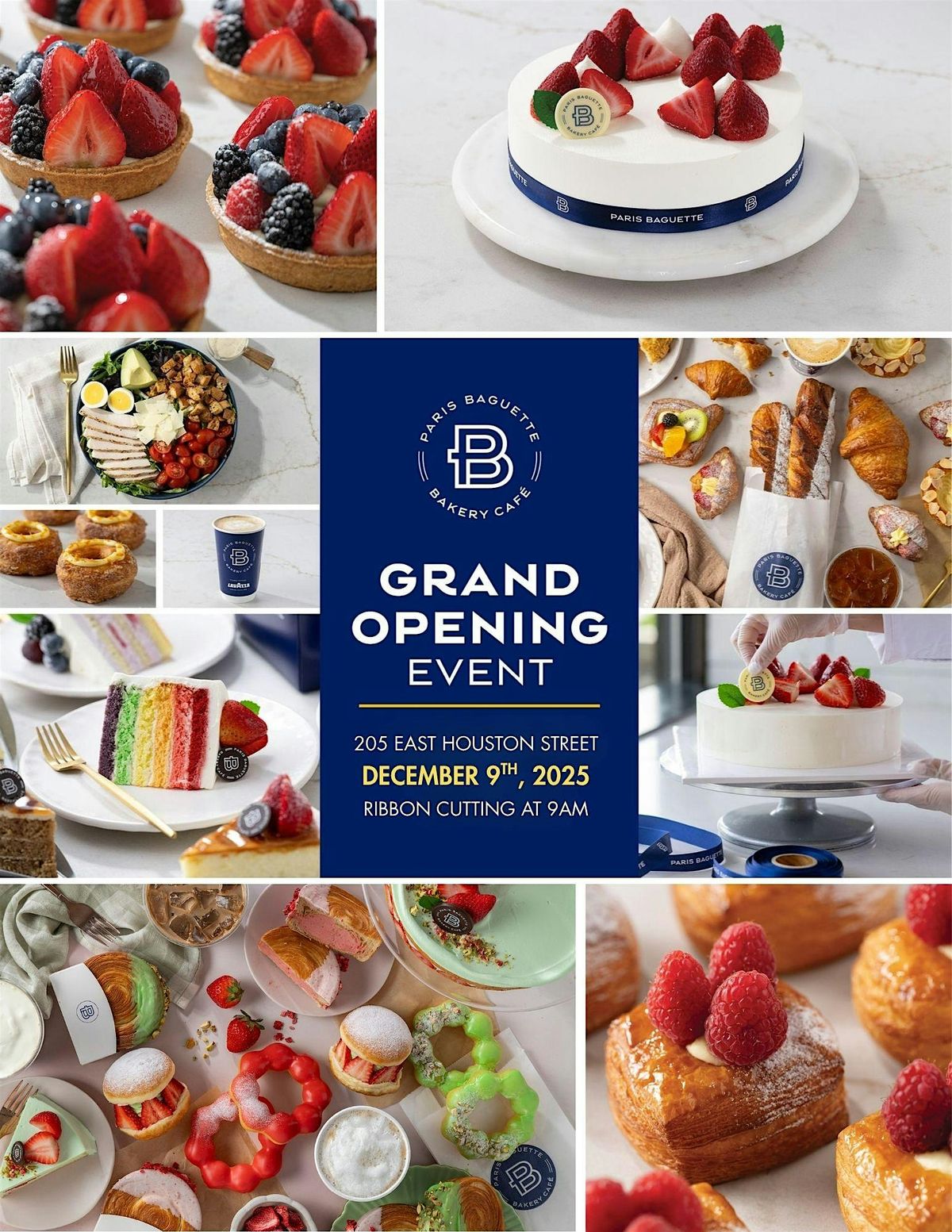 PARIS BAGUETTE'S GRAND OPENING & RIBBON CUTTING - Gunter Hotel - F&F