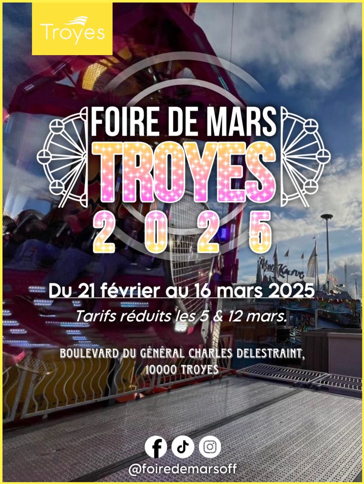 60E ANNIVERSAIRE FDM 2025 💗🎢 Boulevard Charles Delestrain, 10000