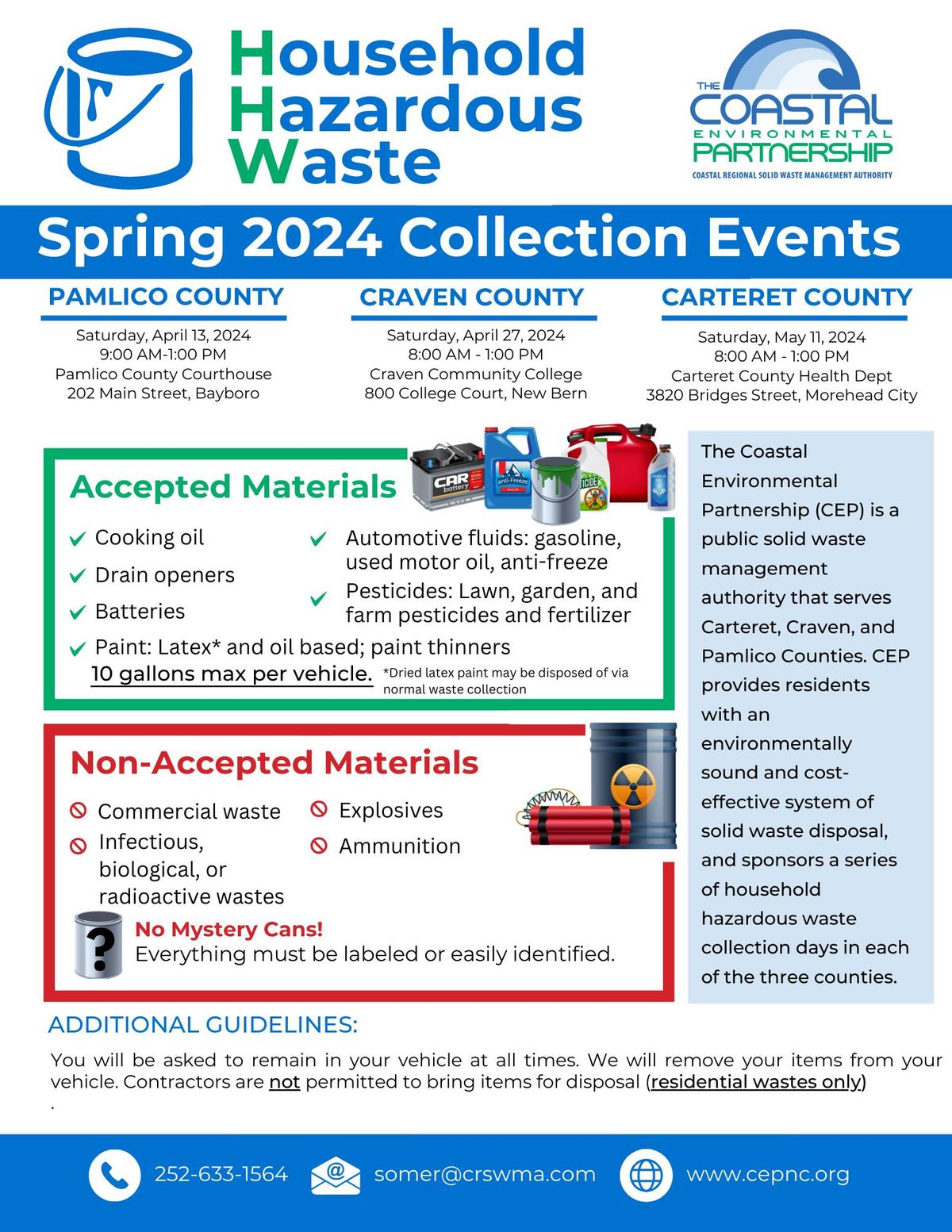 Craven County Household Hazardous Waste Collection Craven Community