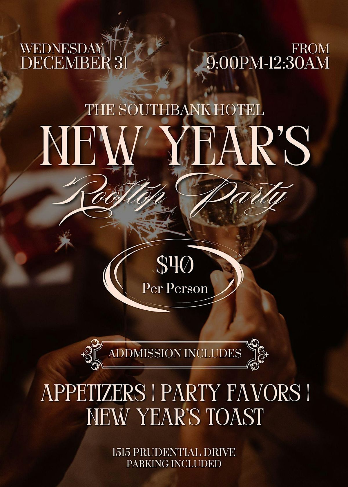 Southbank Rooftop New Years Eve Party