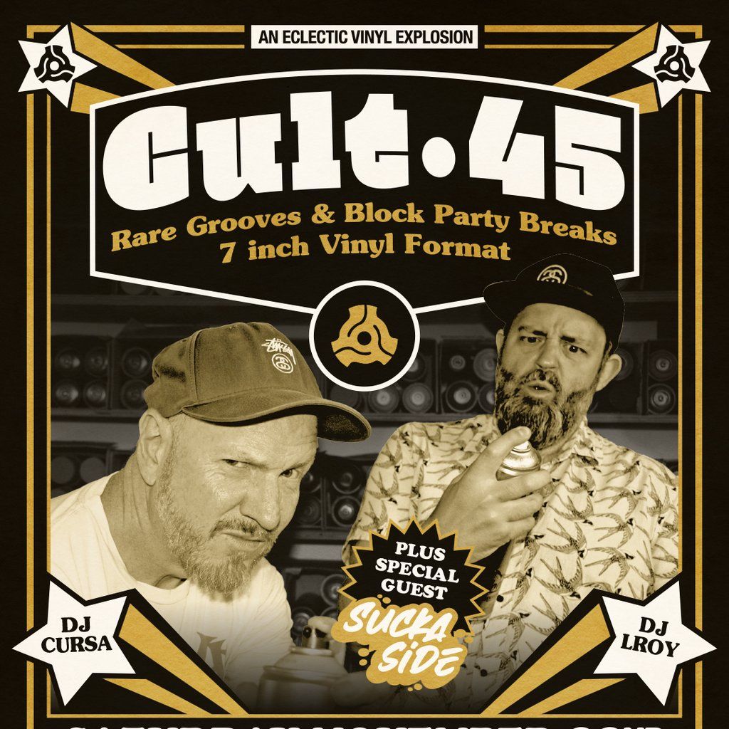 Cult 45 and Friends: 7" Vinyl Block Party Beats