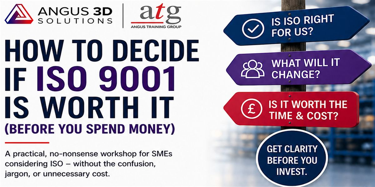 Angus Money How to decide if ISO 9001 is worth it (before you spend money) at Angus ...