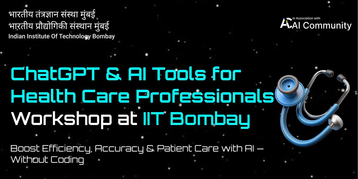 Healthcare Professionals Masterclass at IIT Bombay