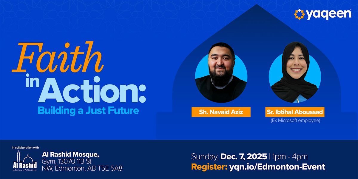 Faith in Action: Building a Just Future - Edmonton