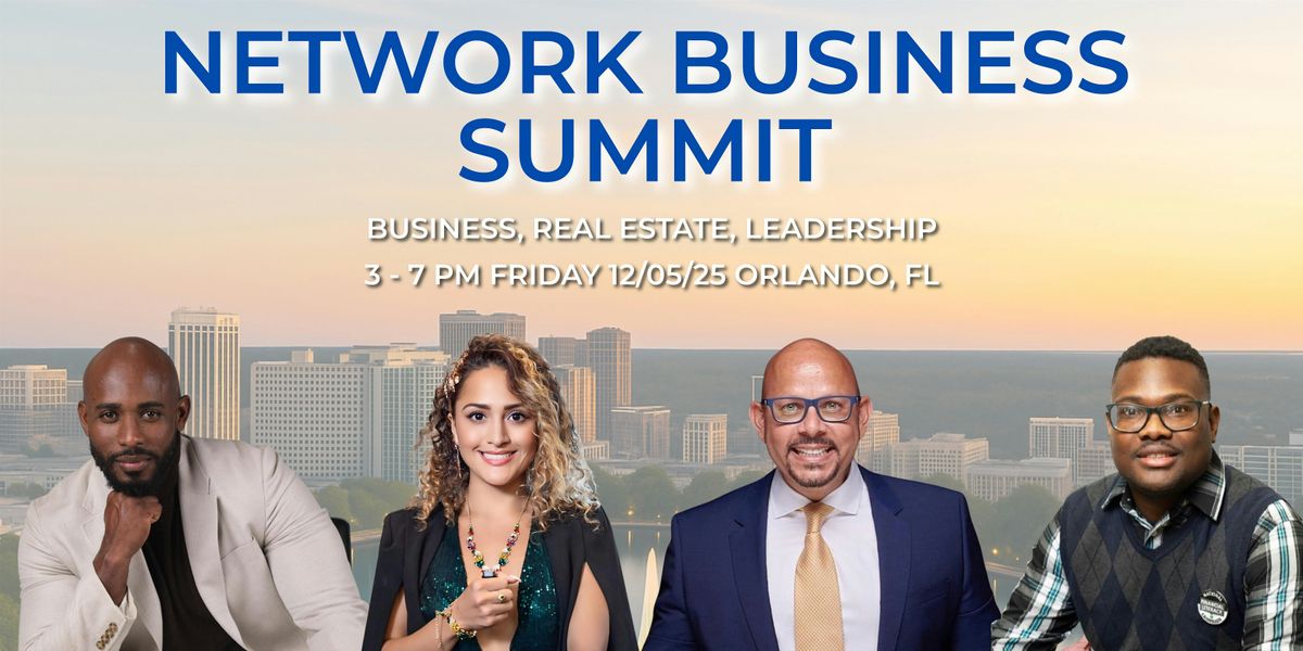 NETWORK BUSINESS SUMMIT + BOOK SIGNING