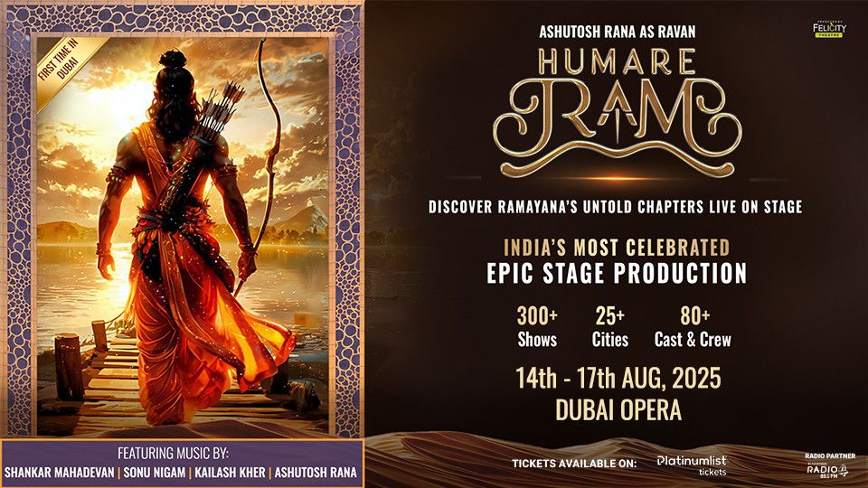 Humare Ram \u2013 A Theatrical Spectacle of the Ramayana in Dubai