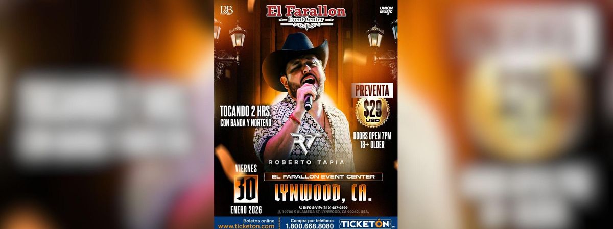 ROBERTO TAPIA EN LYNWOOD