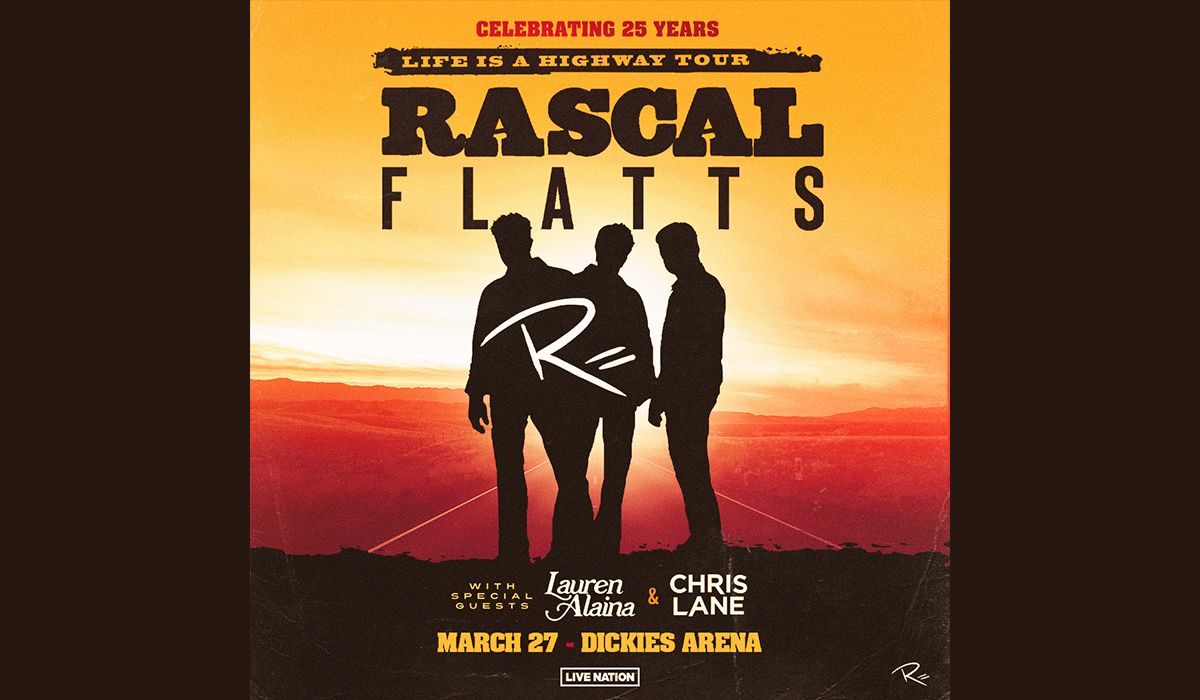 Parking Rascal Flatts with Lauren Alaina and Chris Lane