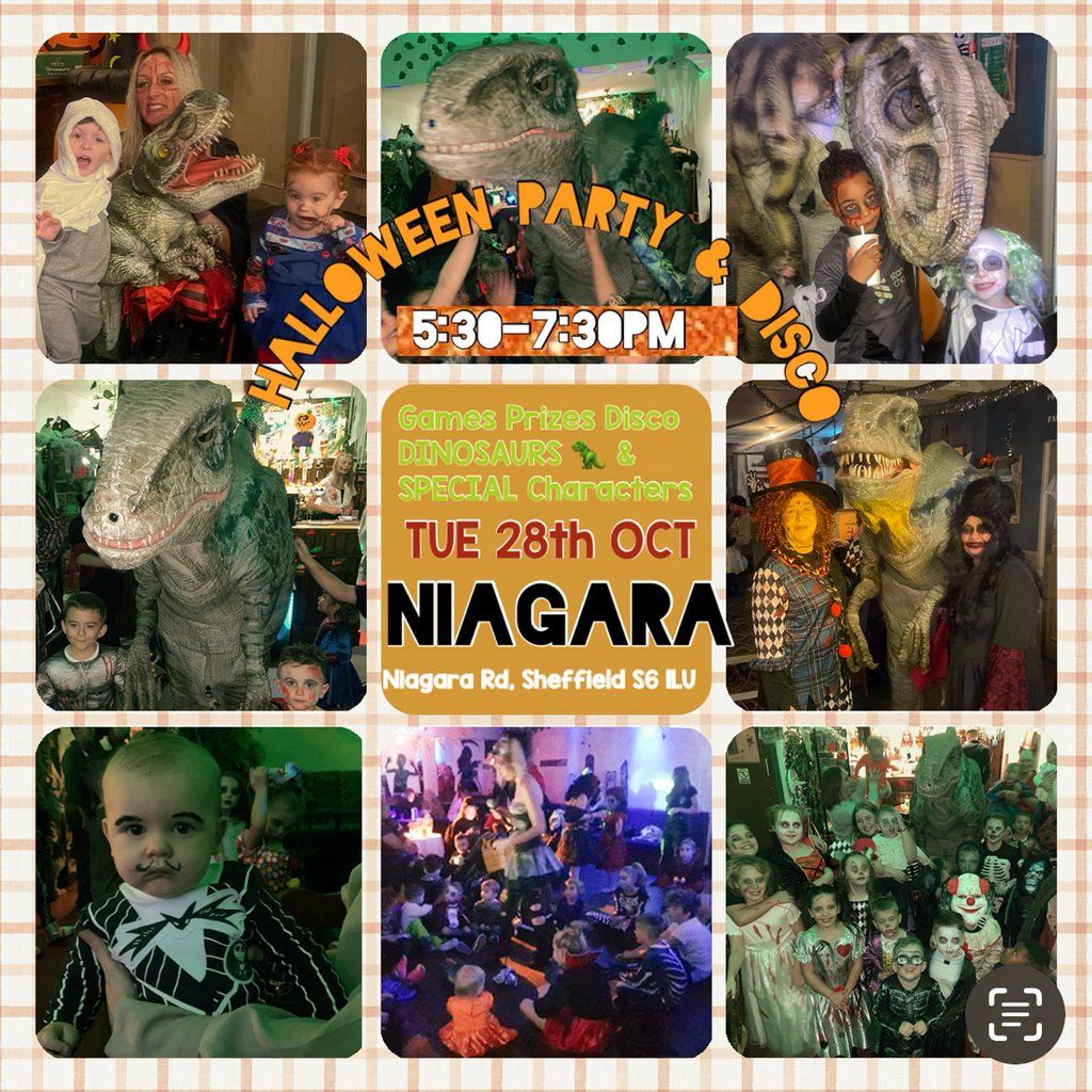 Jurassic Partys FAMILY Halloween party at Niagara Conference S6