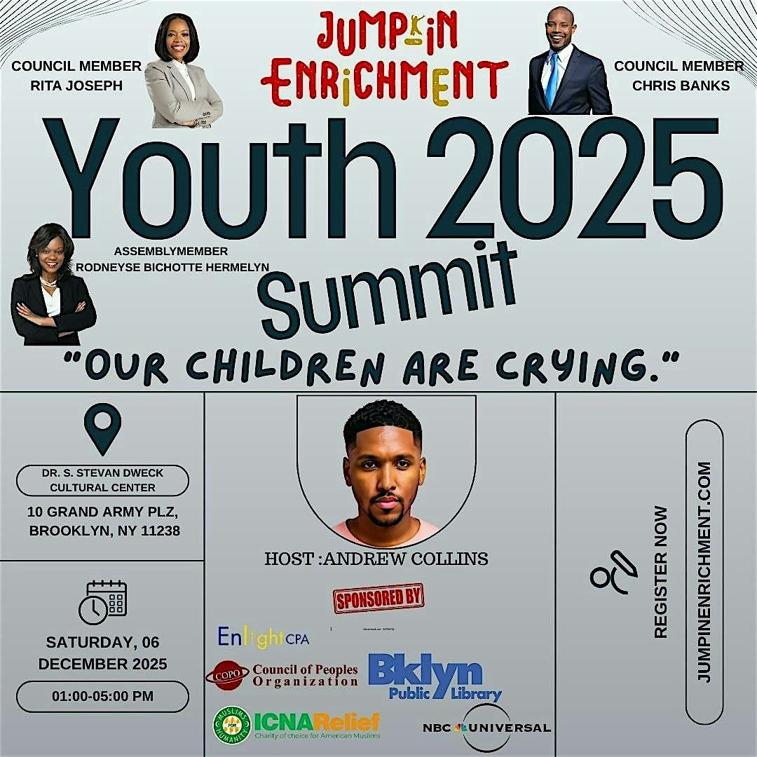 2025 Youth Mental Health & Empowerment Summit \u201cOur Children Are Crying Out"