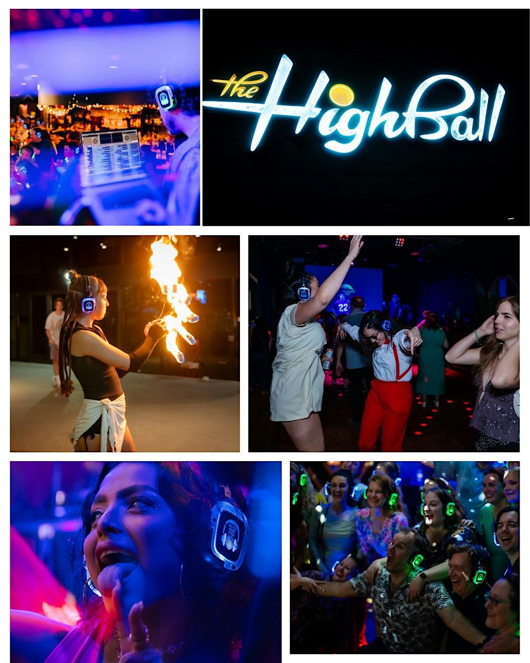 Fall Silent Disco Ball at The Highball