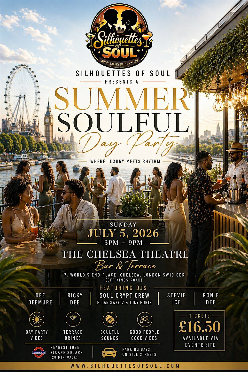 Silhouettes of Soul Summer Soulful Day Party