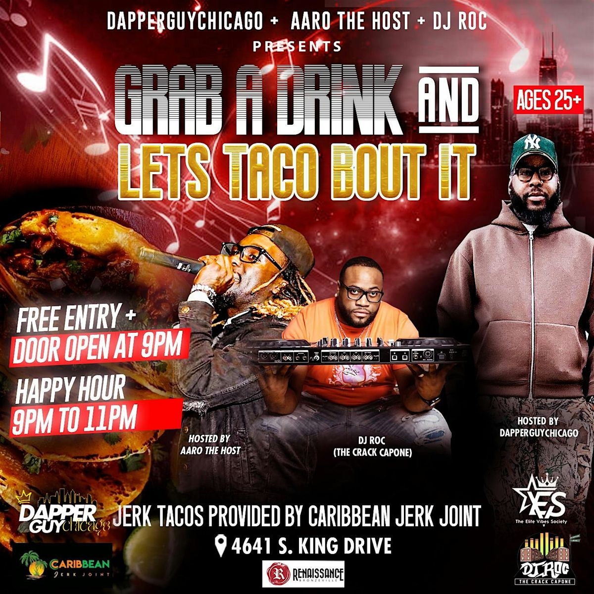 GRAB A DRINK & LETS TACO BOUT IT: TACO TUESDAY EXPERIENCE