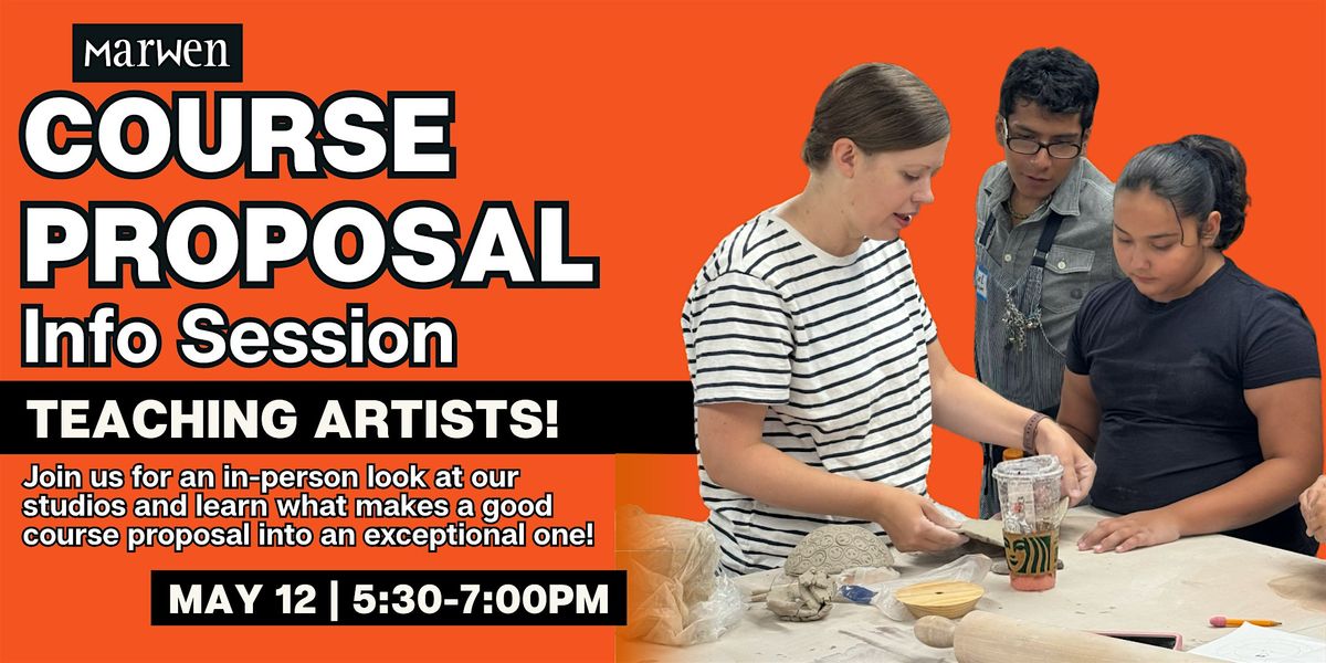 Course proposal Info Session