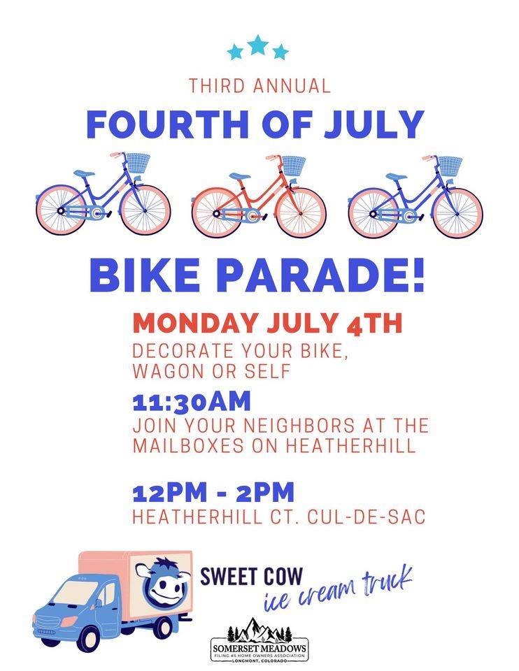 Annual 4th of July Parade | 4538 Heatherhill Ct, Longmont, CO 80503