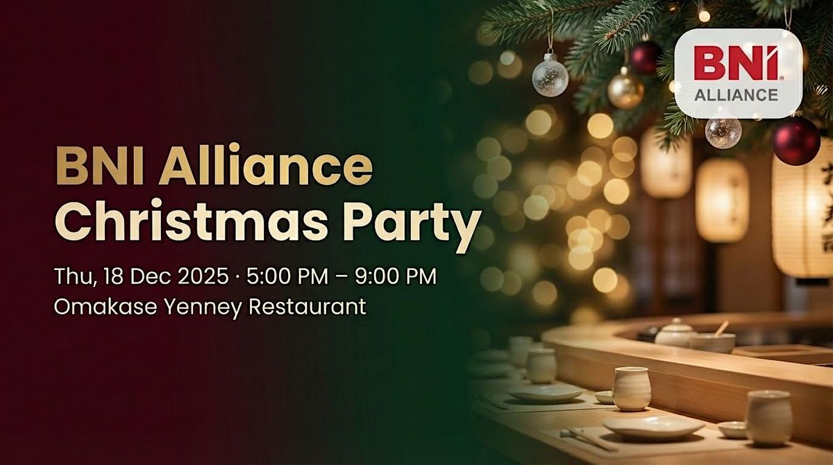 BNI Alliance Christmas Party 2025