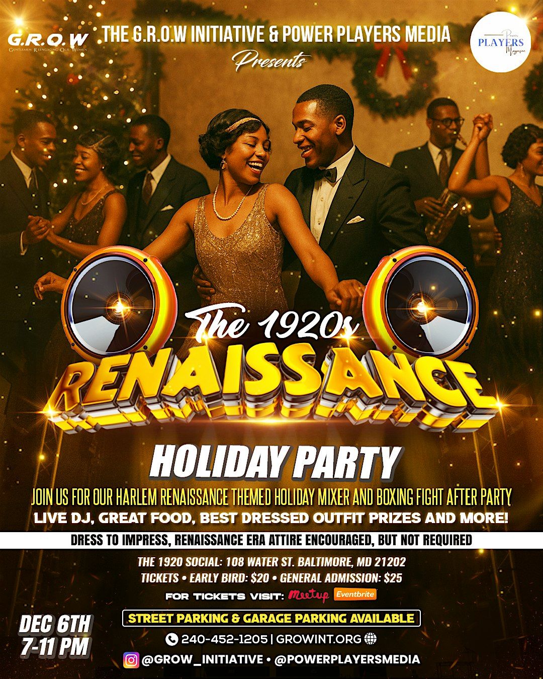 The 1920s Renaissance Holiday Party