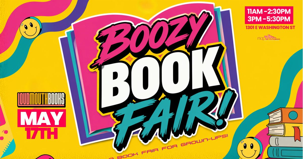 Loudmouth Books Presents: Boozy Book Fair