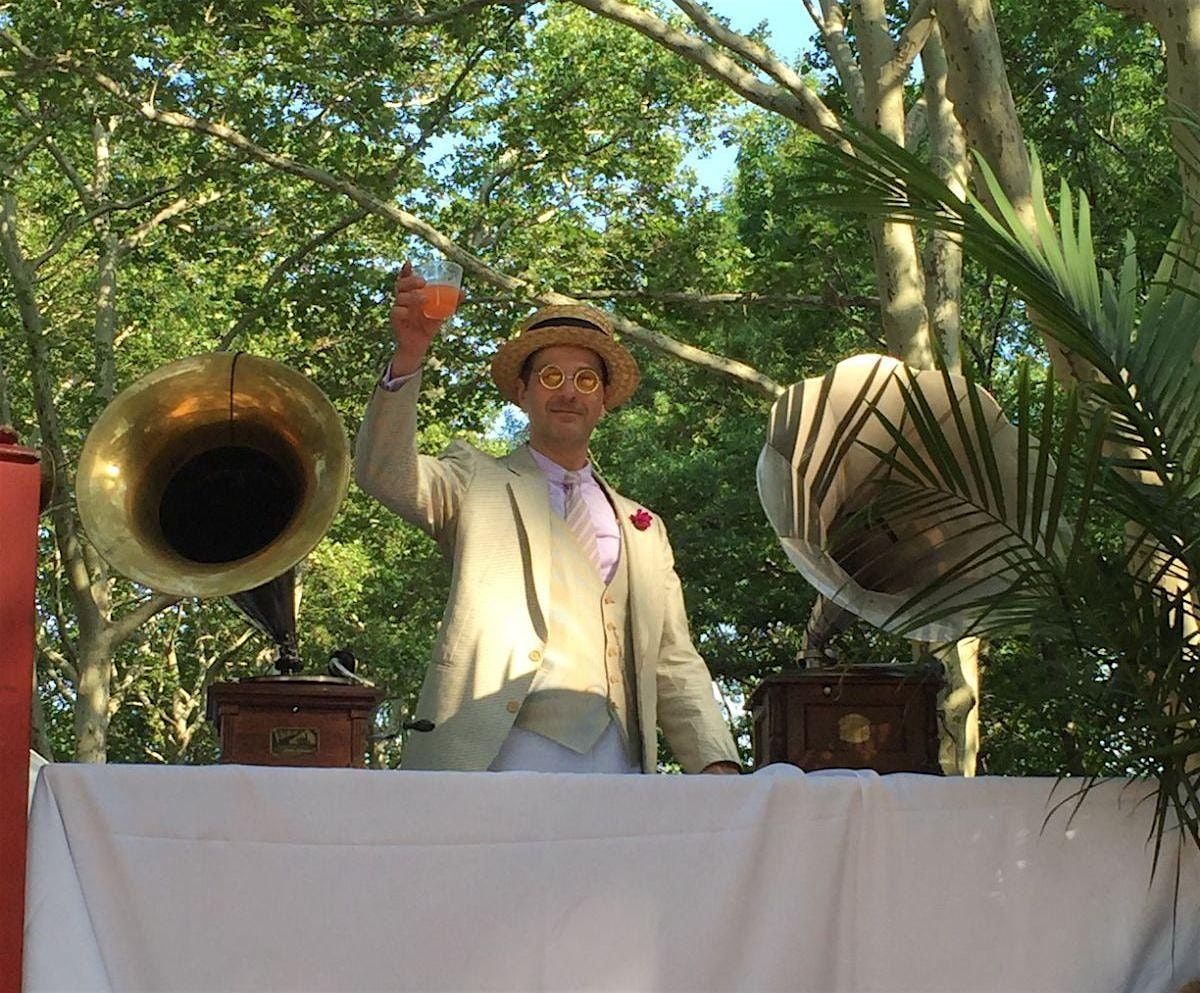 Victorian Lawn Tea with Victrola DJ MAC