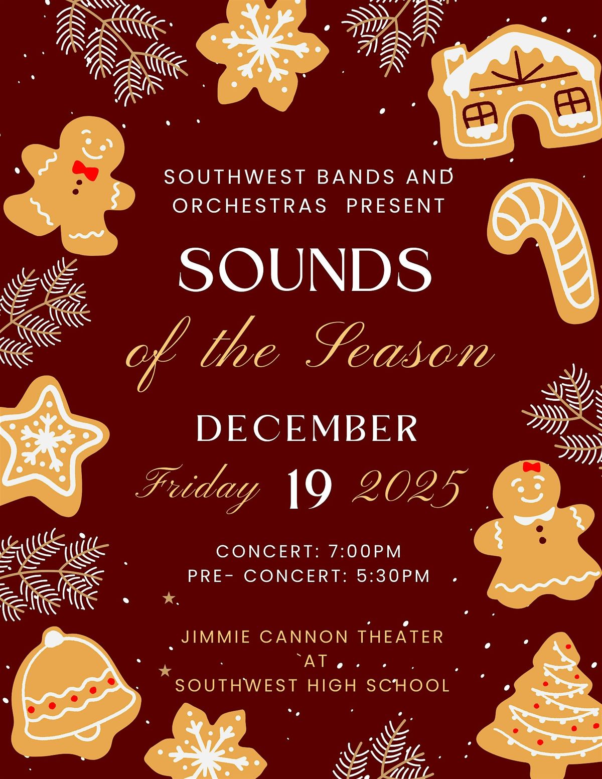 SHS Bands and Orchestras present "Sounds of the Season."