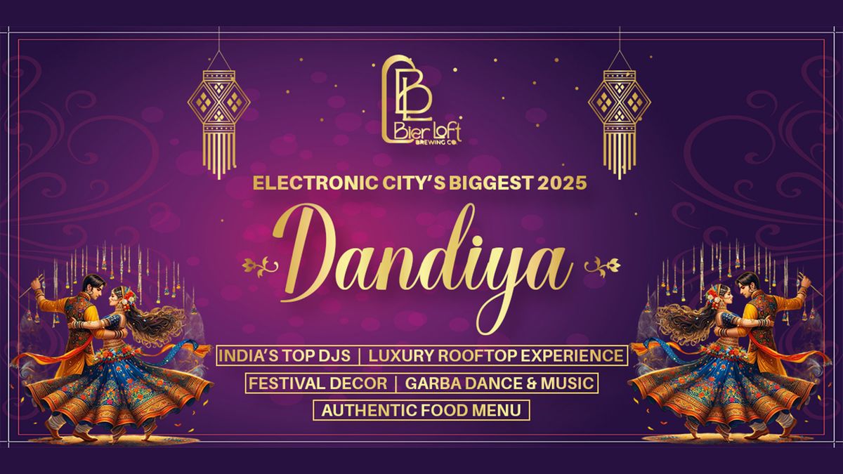 E City's Biggest Disco Dandiya Rooftop 2025