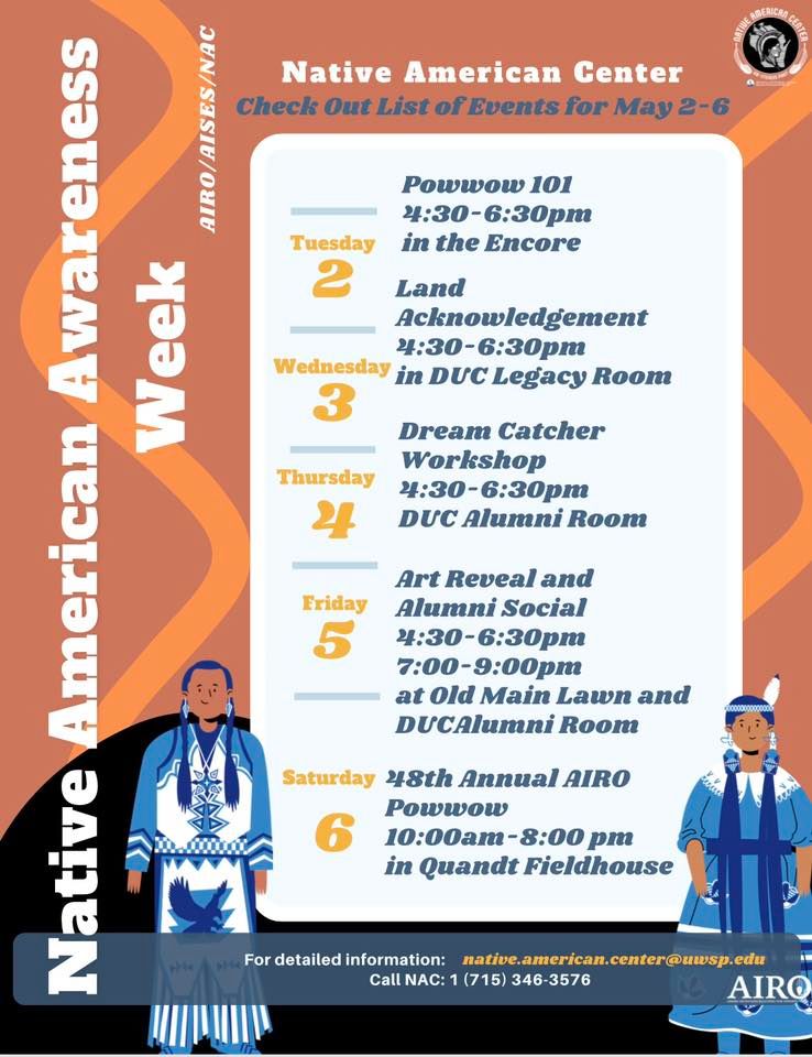Native American Awareness Week 2023 at University of Wisconsin ...