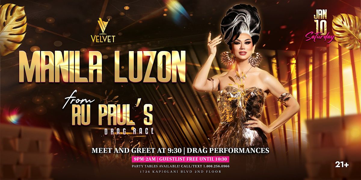 Manila Luzon from Ru Pauls Drag Race at 1726 Kapiolani Blvd, Honolulu ...