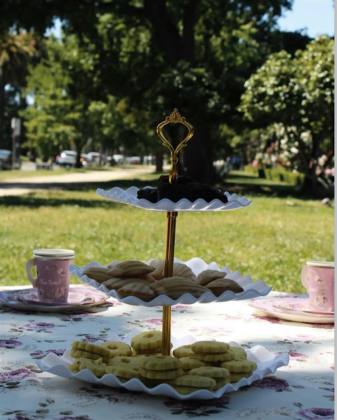 High Tea in The Garden Bridgerton Edition