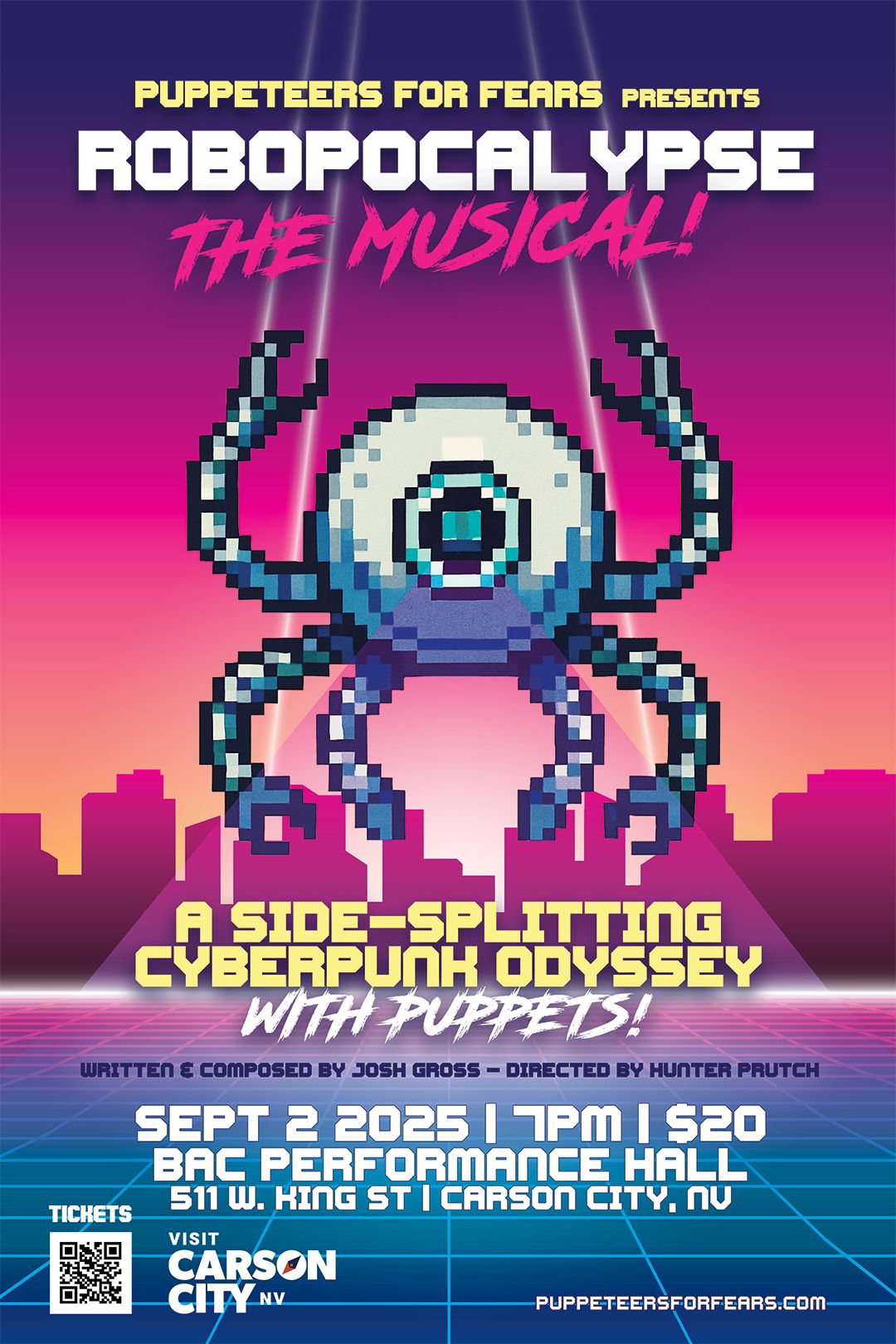 Puppeteers For Fears: Robopocalypse - The Musical