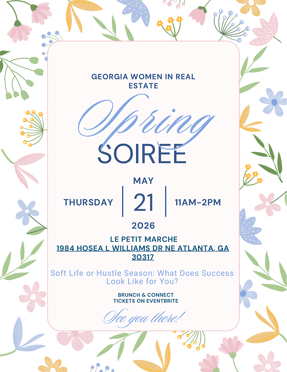Spring Soir\u00e9e Brunch & Connect