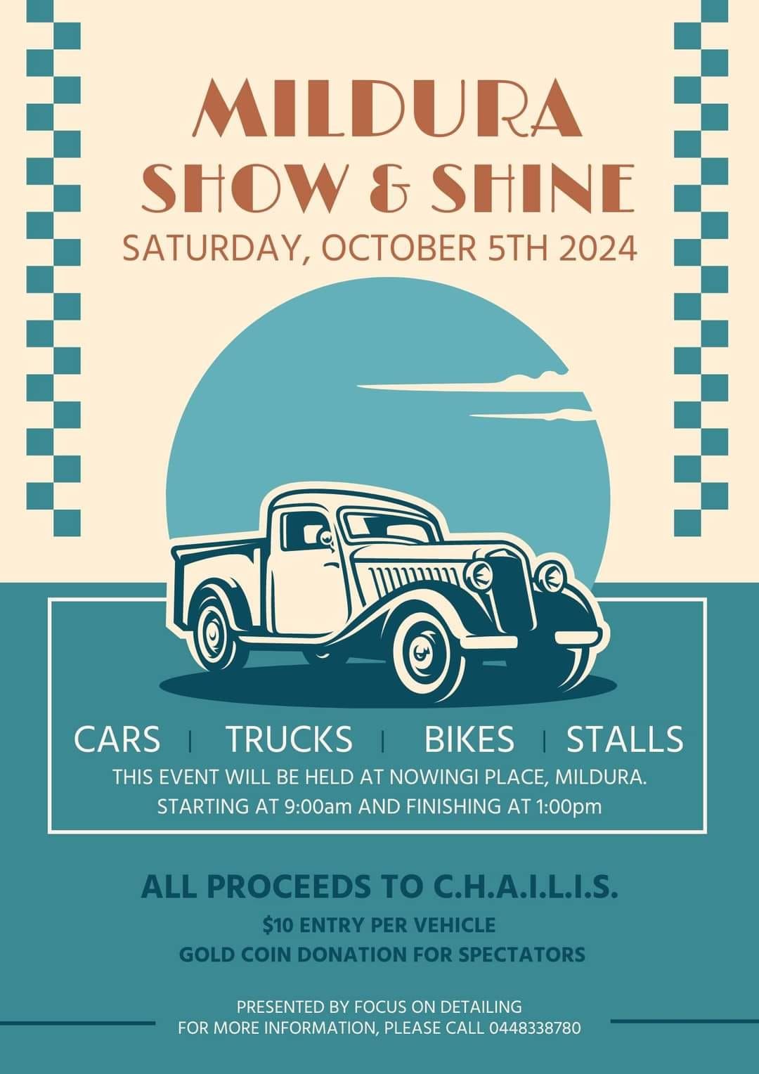 Mildura Show N Shine 2024 Nowingi Place, Mildura, VI October 5, 2024