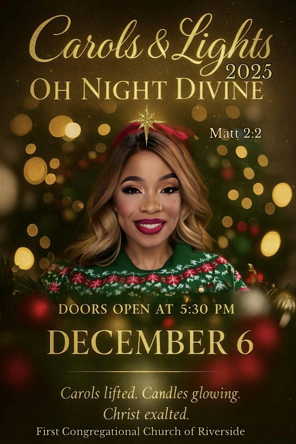 Carols and Lights 2025