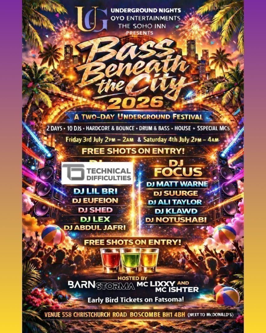 BASS BENEATH THE CITY 2026 