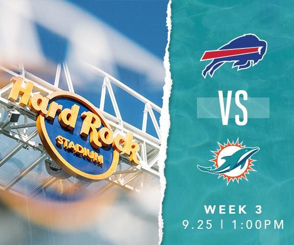 Buffalo Bills at Miami Dolphins AllStar Sports Grill, Port Charlotte