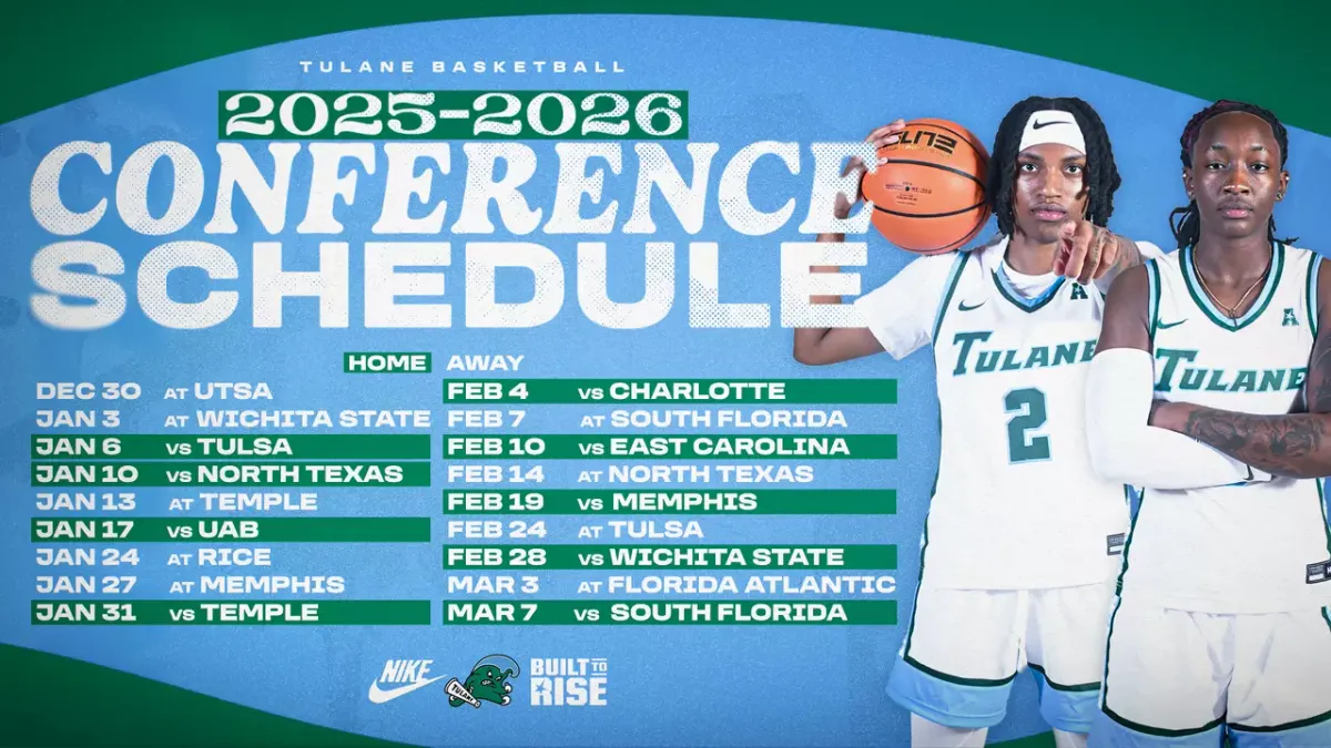 Parking Temple Owls at Tulane Green Wave Womens Basketball