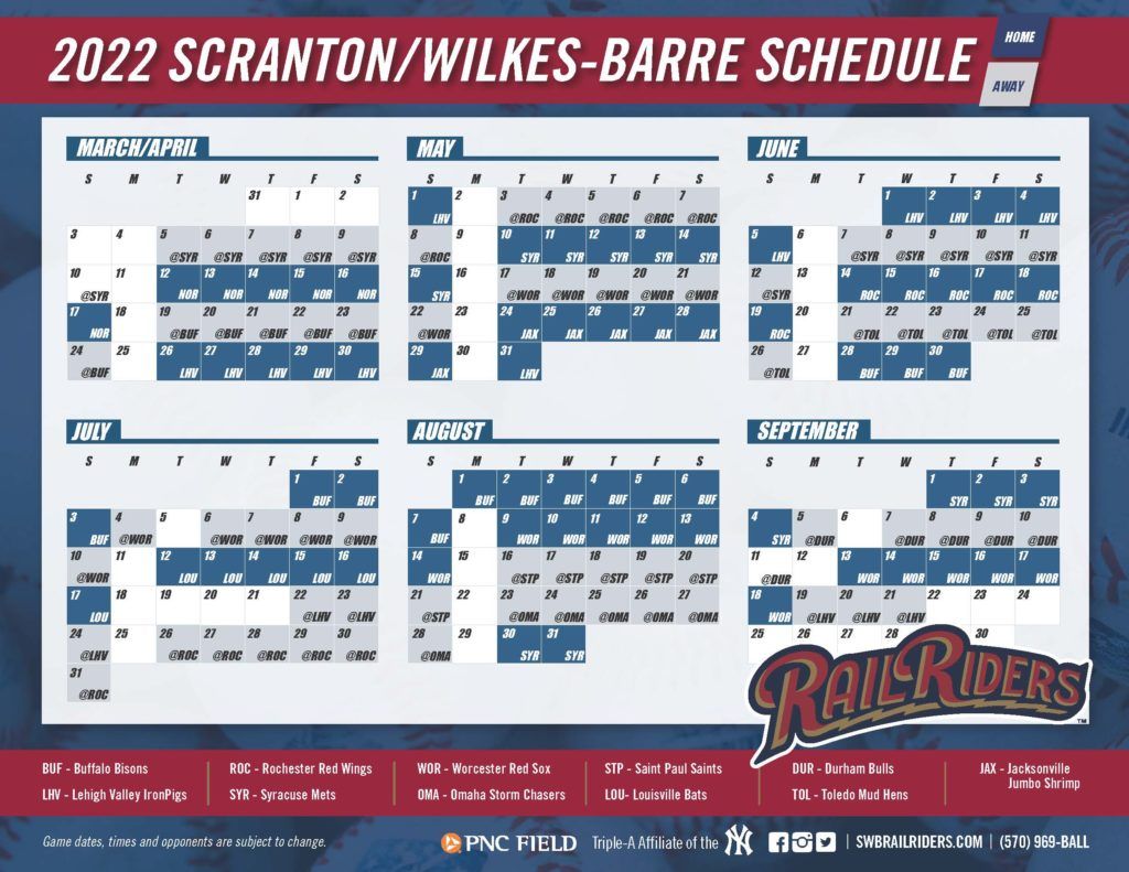 Scranton Wilkes Barre RailRiders at Worcester Red Sox at Polar Park