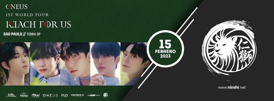 ONEUS 1ST WORLD TOUR 'REACH FOR US' IN SAO PAULO BRASIL