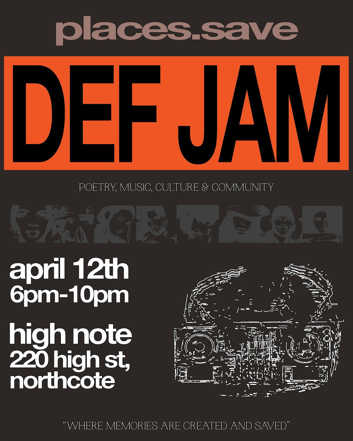 places.save presents: DEF JAM \u2014 Sound Experience Brisbane