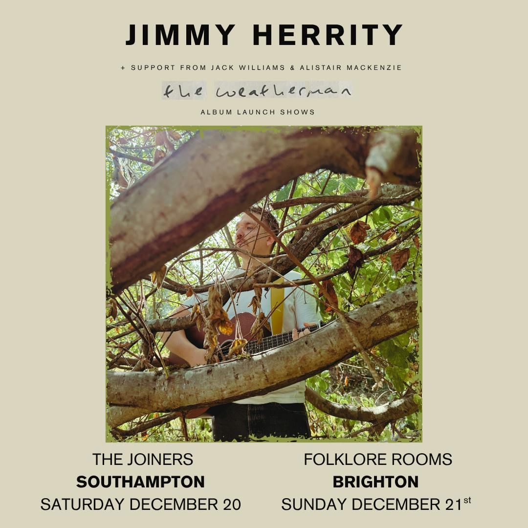 Jimmy Herrity, The Weatherman Album Launch - Folklore Rooms, Brighton.