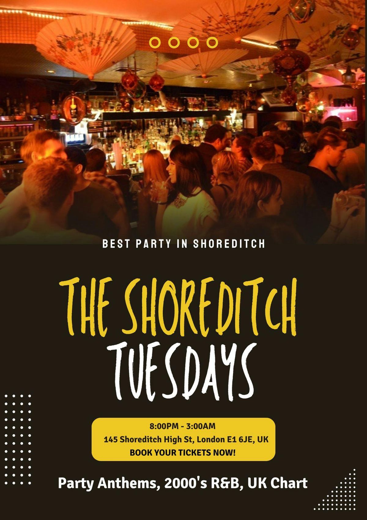 The Shoreditch Every Tuesday \/\/ Commercial, Hip-Hop, R&amp;B
