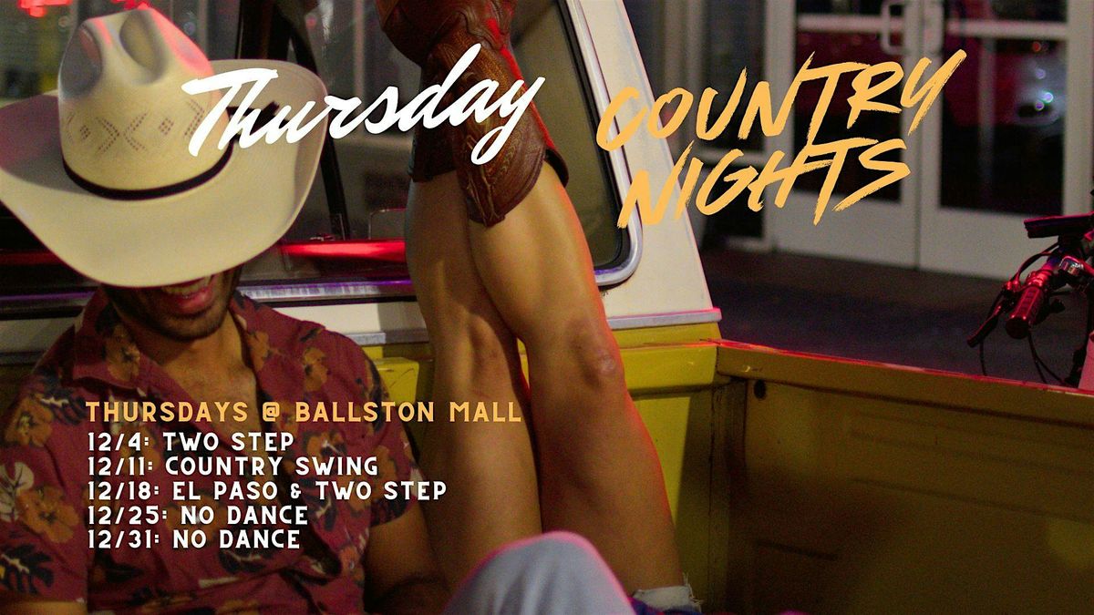 Country Dance Night *New Location!!*